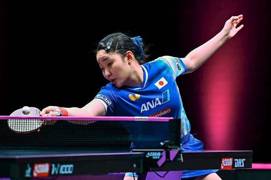 張本美和【写真：新華社/アフロ】