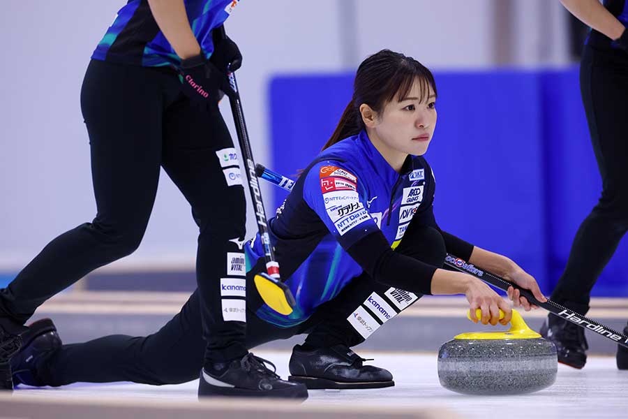 ロコ・ソラーレの吉田知那美【写真：築田 純/アフロスポーツ】