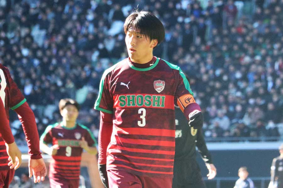 主将としてチームを牽引した尚志の西村圭人【写真：橋本啓】