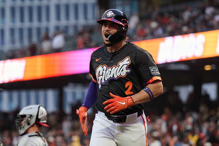 ジャイアンツのウィリー・アダメス【写真：Imagn/ロイター/アフロ】