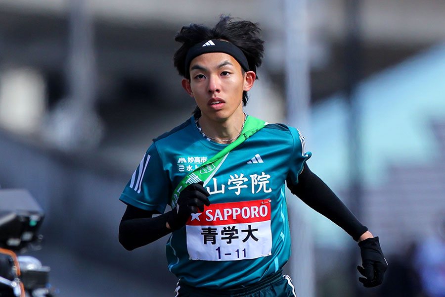 青学大の黒田朝日【写真：アフロ】