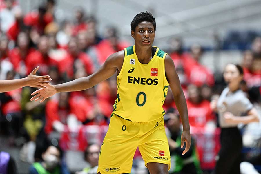 ENEOSの馬瓜エブリン【写真：松尾/アフロ】