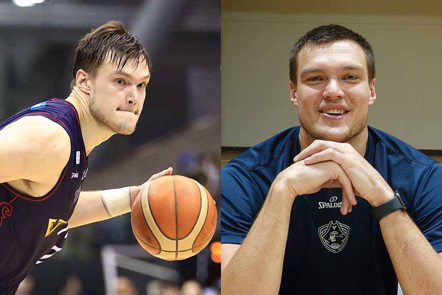 横浜ビー・コルセアーズのマイク・コッツァー（プレー写真は2024-25シーズン撮影）【写真：（C）B-CORSAIRS、編集部】