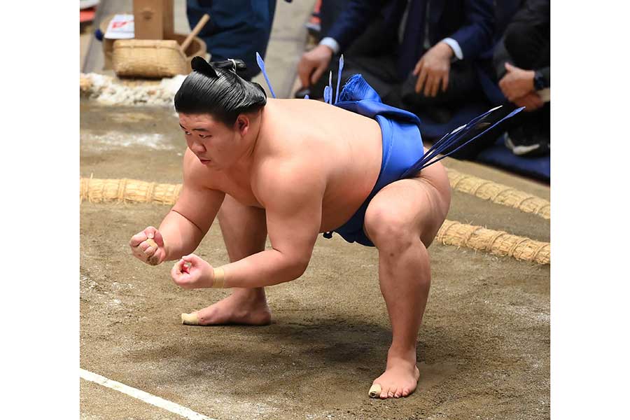 幕内最年少20歳の藤ノ川【写真：スポーツ報知/アフロ】