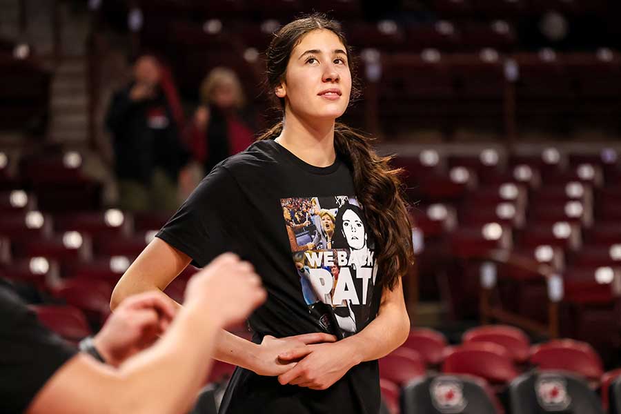 サウスカロライナ大のアリシア・トーナビーズ【写真：ロイター】