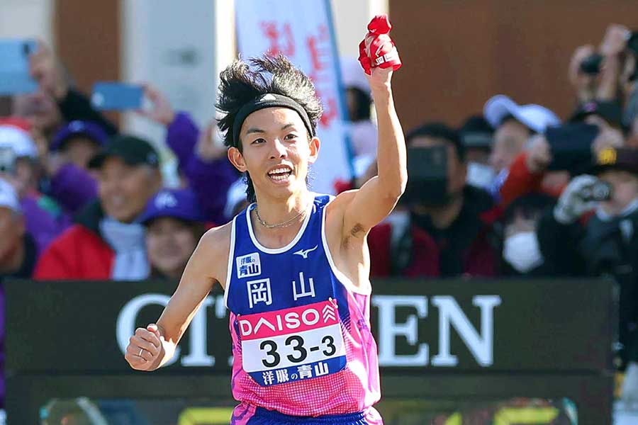 全国都道府県対抗男子駅伝に出場した黒田朝日【写真：スポーツ報知/アフロ】