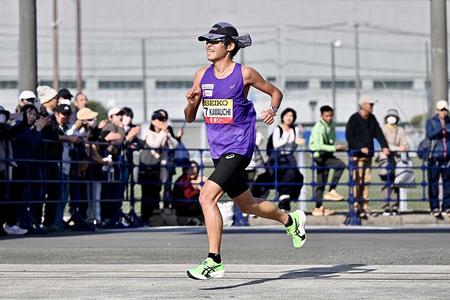 川内優輝【写真：松尾/アフロ】