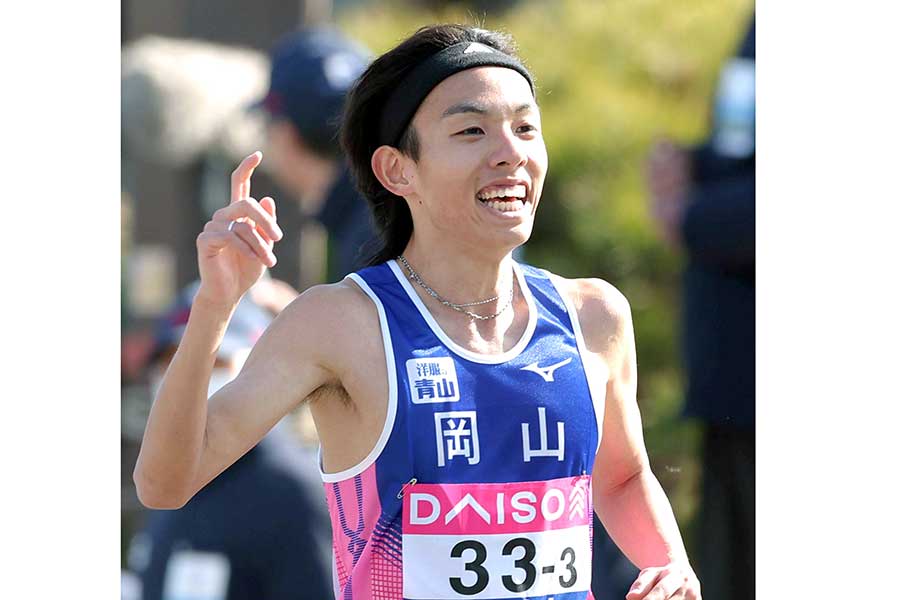 全国都道府県対抗男子駅伝に出場した黒田朝日【写真：スポーツ報知/アフロ】