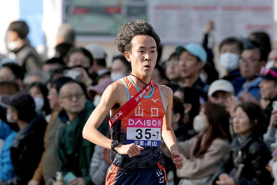 全国都道府県対抗男子駅伝に出場した高山豪起【写真：スポーツ報知/アフロ】