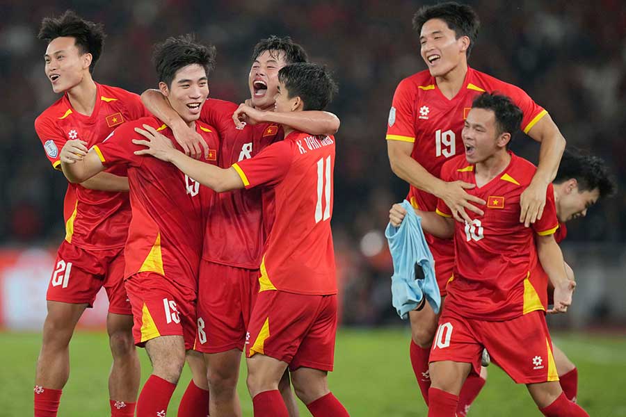 U-23ベトナム代表（写真は2025年撮影）【写真：AP/アフロ】