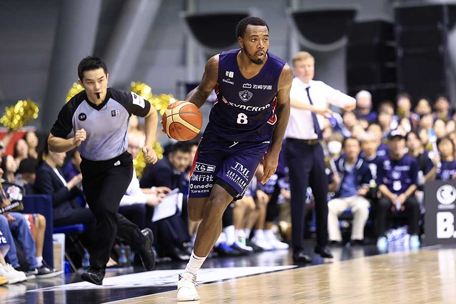 横浜BCのゲイリー・クラーク【写真提供:(C)B-CORSAIRS】