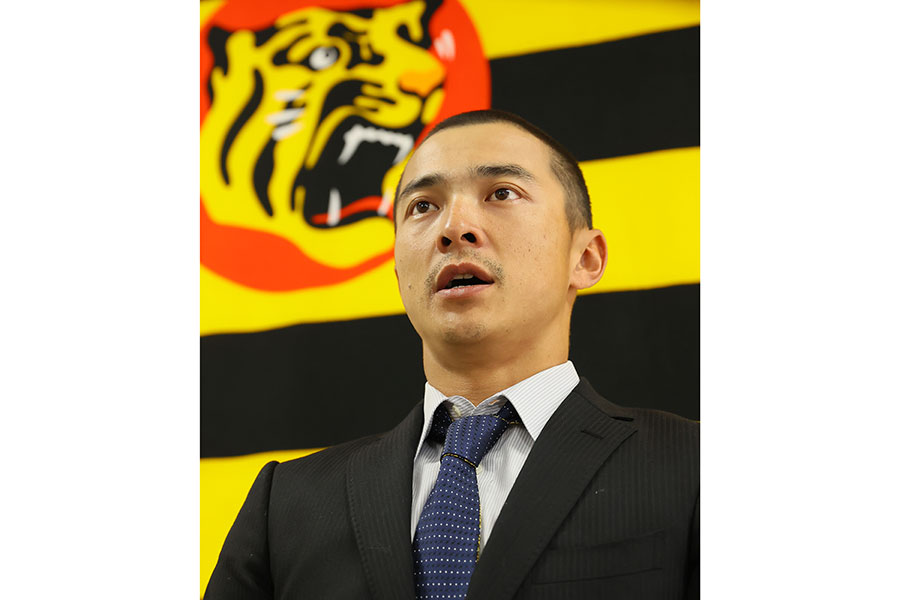 阪神の熊谷敬宥【写真：産経新聞社】