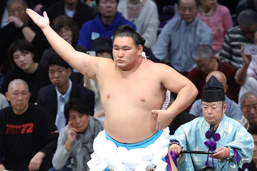 豊昇龍【写真：スポーツ報知/アフロ】