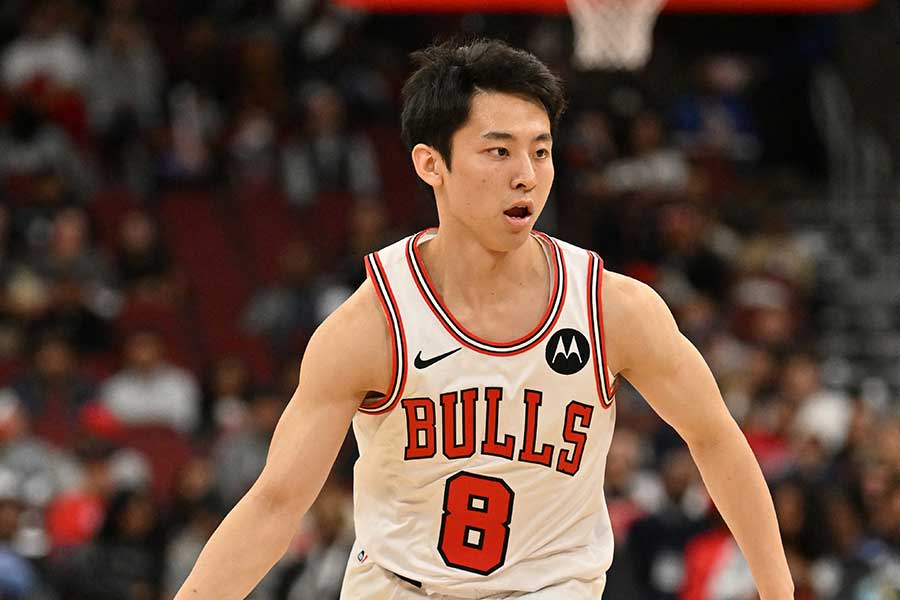 ブルズの河村勇輝【写真：Imagn/ロイター/アフロ】