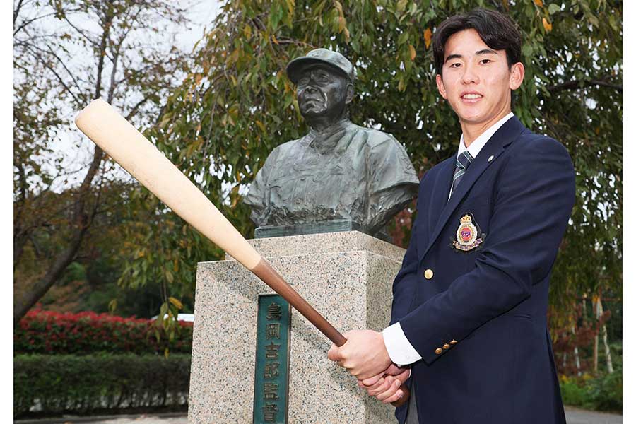 西武に1位指名を受けた小島大河【写真：スポーツ報知/アフロ】