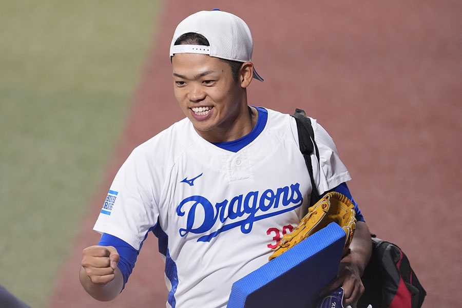 中日の根尾昂投手【写真：産経新聞社】