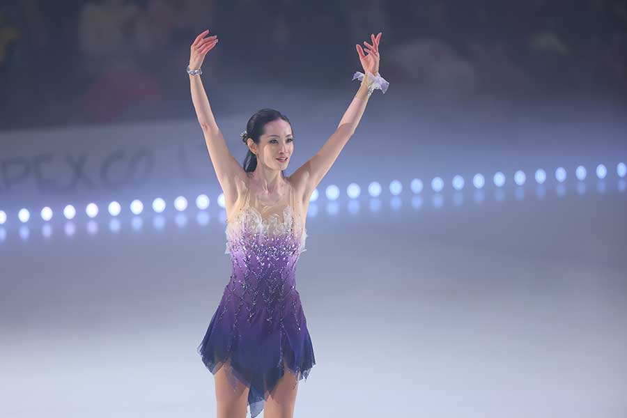 荒川静香さん【写真：長田洋平/アフロスポーツ】