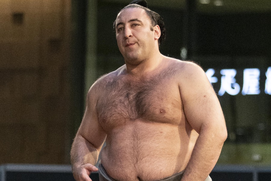 現役時代の栃ノ心（写真は2019年撮影）【写真：ZUMA Press/アフロ】