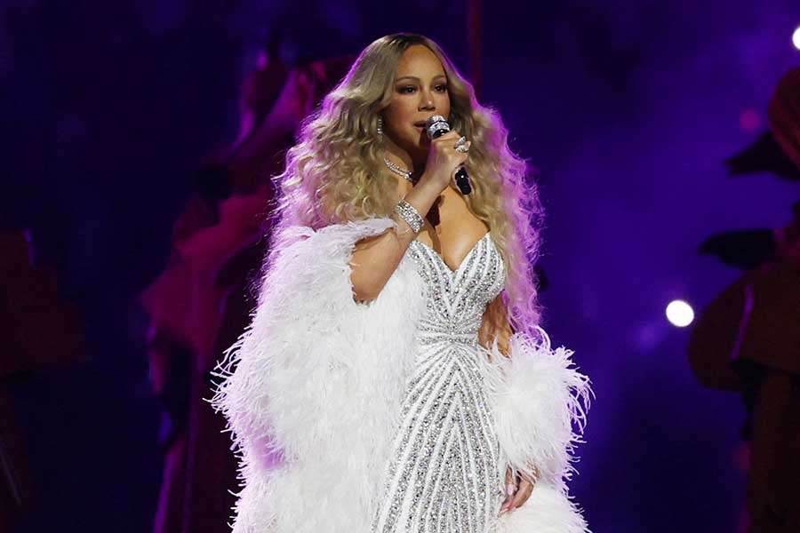 ミラノ・コルティナ五輪の開会式にマライア・キャリーが登場した【写真：ロイター】