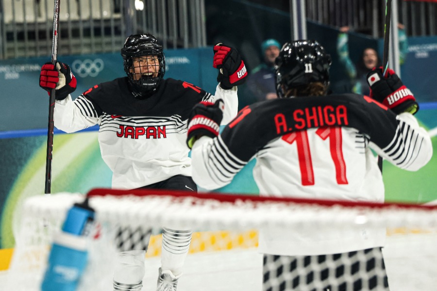 アイスホッケー・日本女子代表【写真：ロイター】