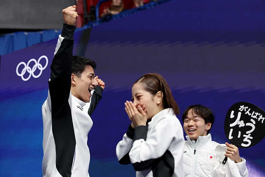 三浦璃来・木原龍一組【写真：ロイター】