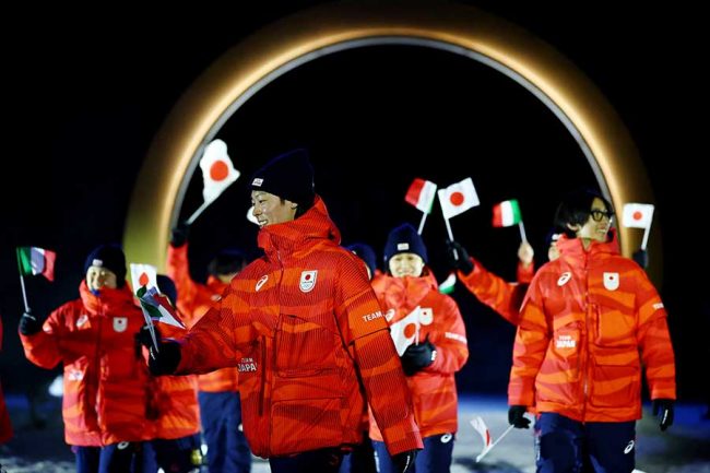 これが日本人の文化か」五輪行進の