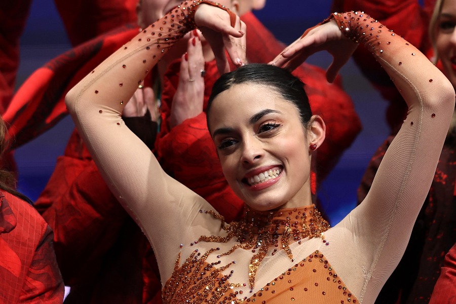 カナダのマデリン・シーザス【写真：ロイター】