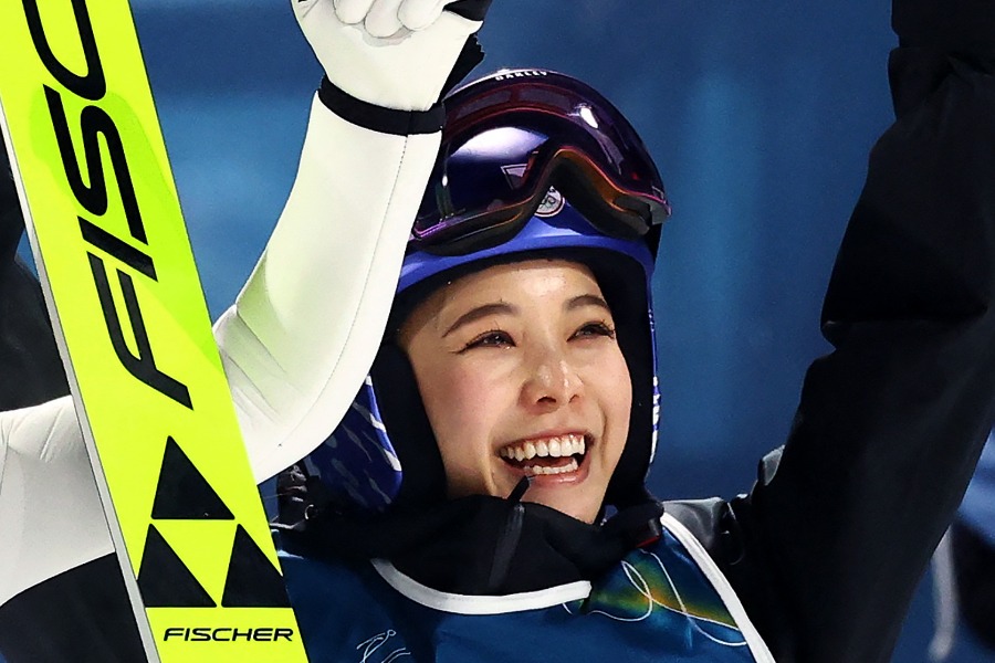 ミラノ・コルティナ五輪に出場した高梨沙羅【写真：ロイター】