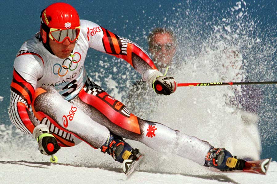 長野五輪に出場したヘルマン・マイヤー【写真：ロイター/アフロ】
