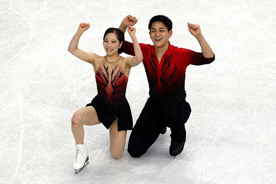 三浦璃来、木原龍一組【写真：ロイター】