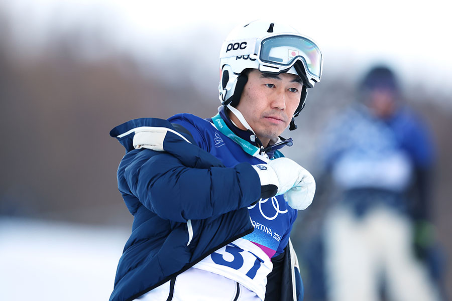 スノーボード男子パラレル大回転の斯波正樹【写真：森田直樹/アフロスポーツ】