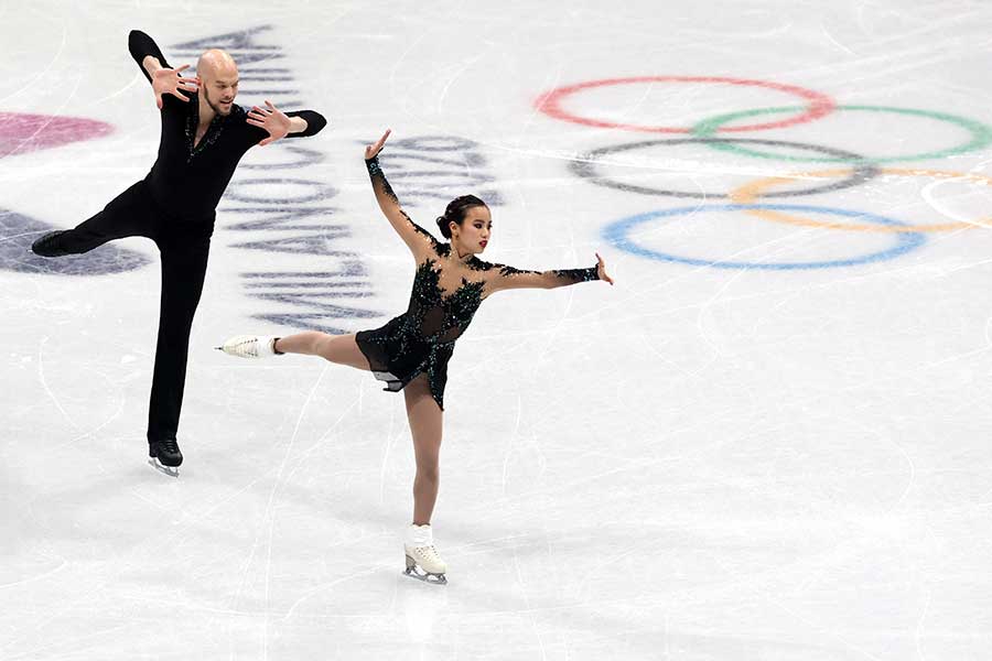 米国代表のダニエル・オシェイ（左）、エリー・カム組【写真：ロイター】