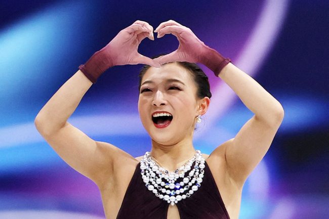 坂本花織、突如公開された