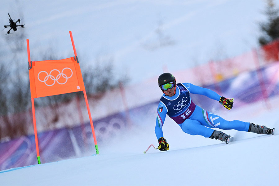 五輪で撮影用のドローンが話題を集めている【写真：ロイター】
