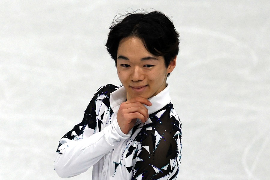 フィギュアスケート男子の鍵山優真【写真：ロイター】