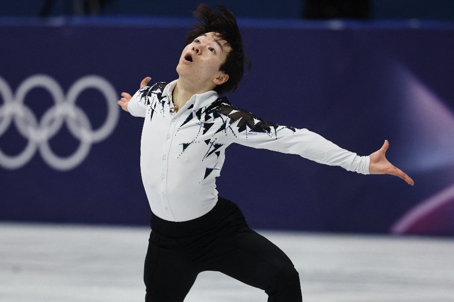 フィギュアスケート男子の鍵山優真【写真：ロイター】