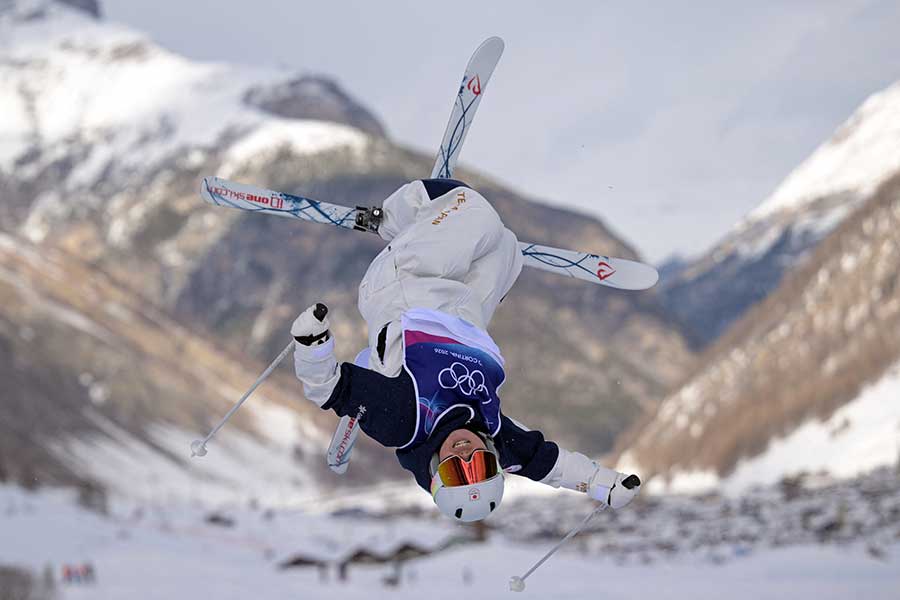 決勝に出場した冨高日向子【写真：ロイター】