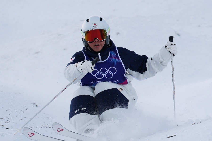 フリースタイルスキー女子モーグルの冨高日向子【写真：ロイター】