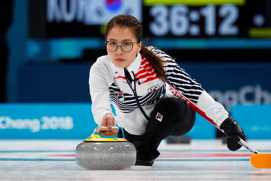 平昌五輪に出場したキム・ウンジョン（写真は2018年撮影）【写真：ロイター/アフロ】