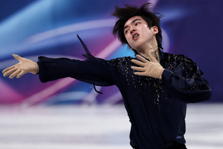 フィギュアスケート男子・韓国代表のチャ・ジュンファン【写真：ロイター】