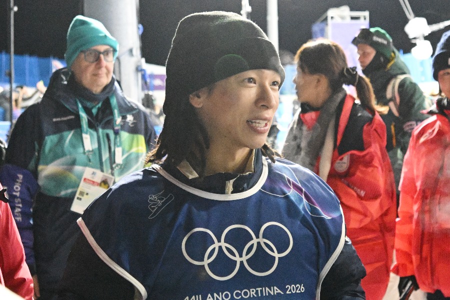 スノーボード男子ハーフパイプの平野歩夢【写真： 松尾/アフロスポーツ】