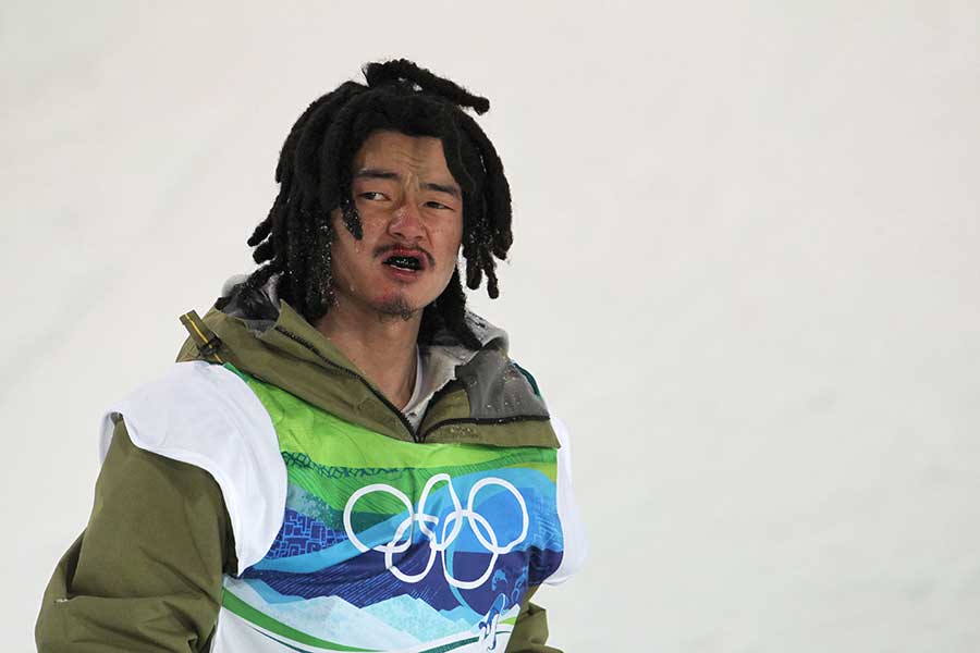バンクーバー五輪に出場した国母和宏【写真：アフロスポーツ】