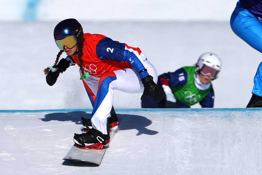 ミラノ・コルティナ五輪に出場したレア・カスタ【写真：ロイター】