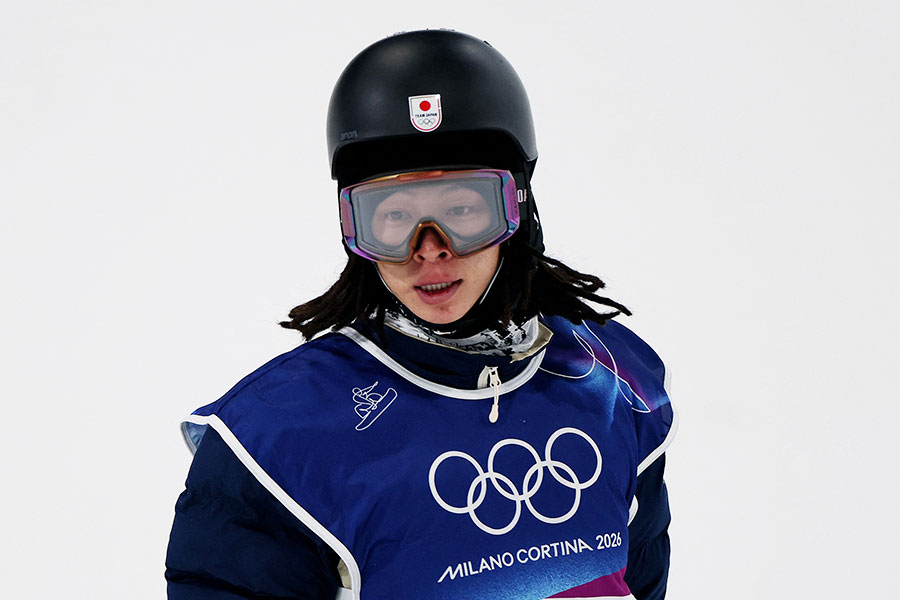 スノーボード男子ハーフパイプで7位入賞した平野歩夢【写真：ロイター】
