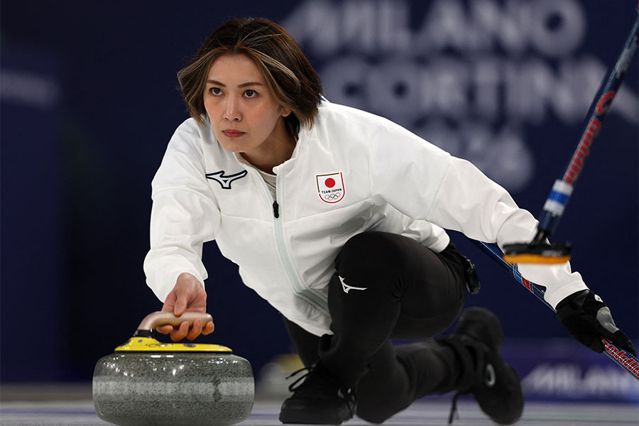 カーリング日本代表スキップの吉村紗也香【写真：ロイター】