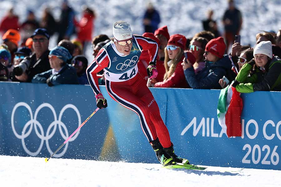 ノルウェーのヨハンネスヘスフロト・クレボ【写真:ロイター】