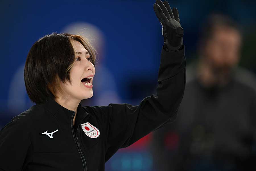 米国戦に出場したスキップ吉村紗也香【写真:ロイター】