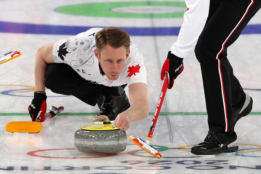 カーリング男子のカナダ代表マーク・ケネディ【写真：ロイター】