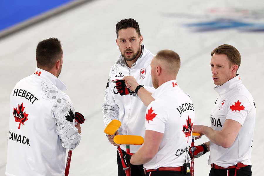男子カーリング・カナダ代表【写真:ロイター】