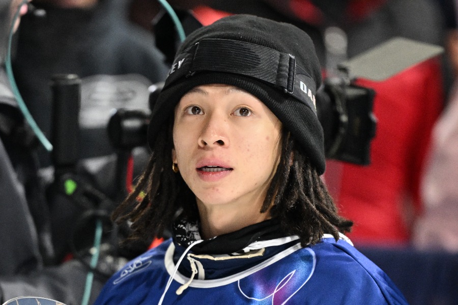 スノーボード男子ハーフパイプの平野歩夢【写真： 松尾/アフロスポーツ】